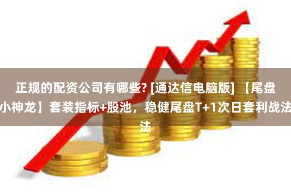   正规的配资公司有哪些? [通达信电脑版] 【尾盘小神龙】套装指标+股池，稳健尾盘T+1次日套利战法